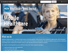 Tablet Screenshot of healthcarenewsjournal.com